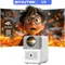 BYINTEK LOVE U4 Mini projecteur de cinéma maison intelligent 4K 1080P vidéo Android WIFI pour Smartphone cinéma