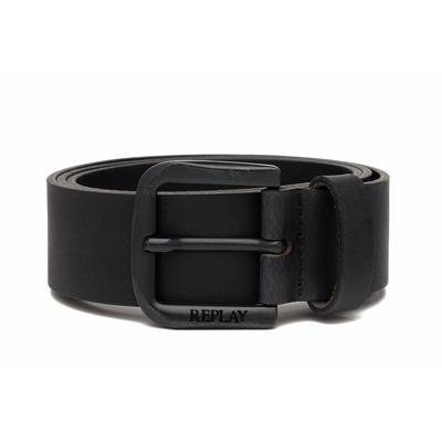 Ledergürtel REPLAY, Damen, Gr. 100, schwarz (schwarz098), Rindsleder, Gürtel Image