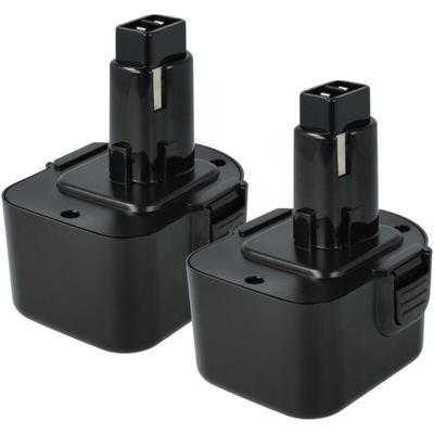 2x Akku kompatibel mit Dewalt DW980, DW980K-2, DW981KD-2, DW979K2-BR, DW981KD2, DW981, DW980K2 Image