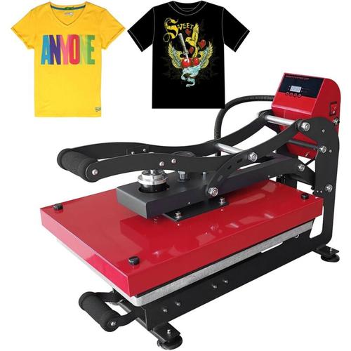 Gojoy - 2000W Transferpresse Hitzepresse t Shirt Heißpressmaschine T-Shirtpresse Transferpresse