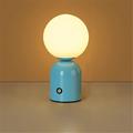 macaron piccolo tavolo luce luce di lettura touch control tavolo luce portatile batteria da tavolo retro luce di notte led ristorante comodino ristorante usb di ricarica luce 1pc