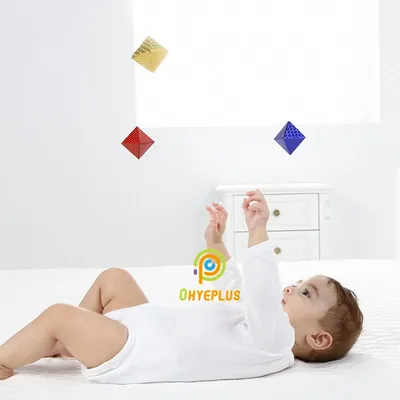 Montessori Mobile Octahedron Sensory Baby Toy 0~6Month Newborn Activities for Visual Sense Early