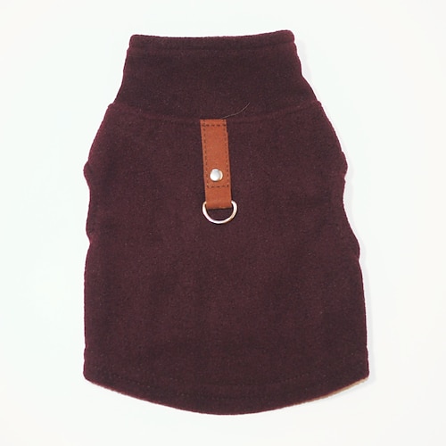 Hunde Fleeceweste Sweatshirts Winter Warm Weich Modisch Komfortabel Innen Festtage Hundebekleidung Image