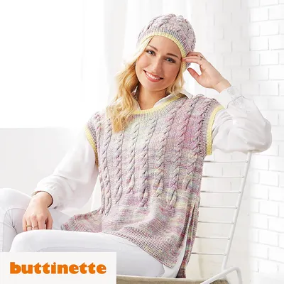 Strickanleitung – Slipover aus Woll Butt Primo Madeleine