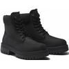 Schnürboots TIMBERLAND "ARBOR ROAD MID LACE UP WATERPROOF BOOT", Gr. 42, schwarz, Leder, sportlich, Schuhe, Winterstiefel, Schnürstiefel, Winterschuhe, wasserdicht