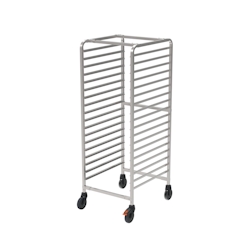 Rieber GN-Regalwagen 2/1, zerlegbar, 4 Abweiserollen, 648 x 739 x 1641 mm Image