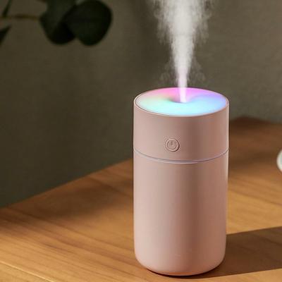 Humidifier USB Charging Colorful Night Light Small Desktop Bedroom Silent 230ml 1200mAh