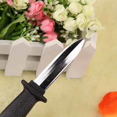 Trick Dagger Knife Retractable SLIDE IN Blade Fun Joke Prank Halloween Prop Fake walkie talkie kids