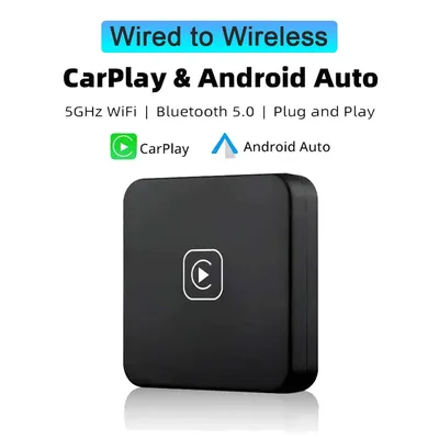 Wireless CarPlay Android Auto 2 in 1 Box Wireless Adapter Spotify For Mazda Toyota Mercedes Peugeot