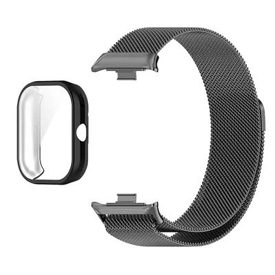 Smart Watch Band Compatible with Xiaomi Redmi Watch 4 / Redmi Watch 3 Active / Redmi Watch 3 Lite Smartwatch Strap Mesh Sport Band Replacement Wristband for Redmi Watch 3 Active