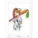 Lola Bunny Chicago White Sox 24" x 36" Looney Tunes Limited Edition Fine Art Print