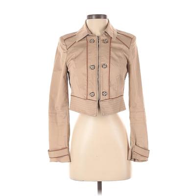 White House Black Market Jacket: Tan Jackets & Outerwear - Women's Size 2