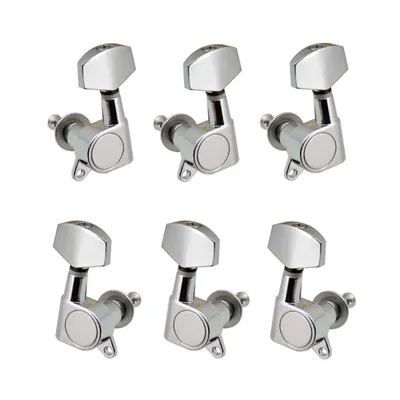 6 stücke Versiegelt Gitarre String Pegs Locking Tuner 3L3R Tuning Pegs String Tuner Akustische Gitarre Tuner Maschine Kopf Knopf 3Links 3 Rechts