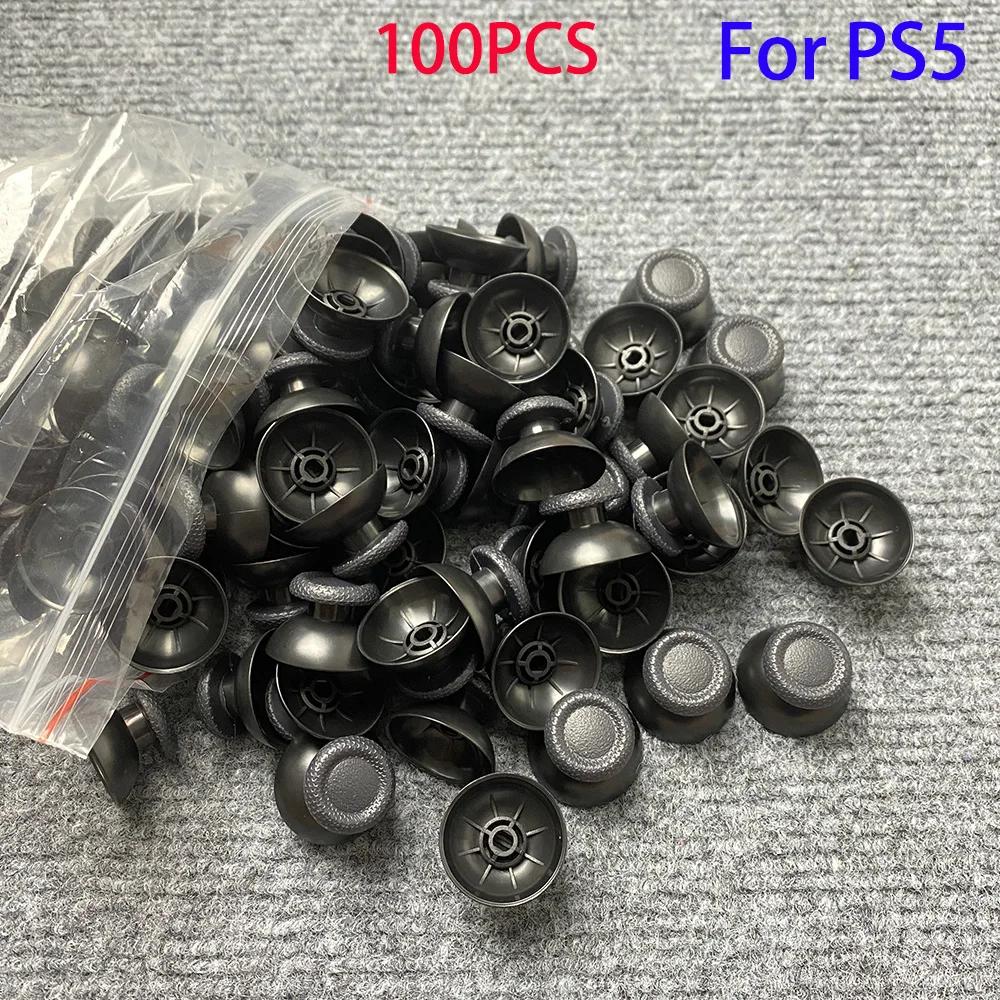 10-100Pcs Für PS4 PS5 Analog Abdeckung 3D Shell Thumb-Stick Joystick Thumbstick Pilz Kappe Für Sony PlayStation 4 PS4 Controller Image