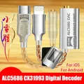 ALC5686 CX31993 Cavo audio digitale HiFi DAC USB TypeC/Light-ning a 3,5 mm per iPhone iOS Android