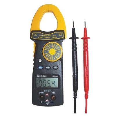 BUSCHiNG GmbH Tankstellen- und Werkstattgeräte Digital Amperemesszange 600A ACA/DCA Multimeter 100141 Image