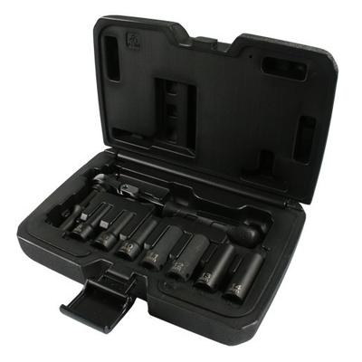 BUSCHiNG GmbH Tankstellen- und Werkstattgeräte VibroShock-Kraftschrauber-Set Kraft-Stecknuss-Satz 100693 Image