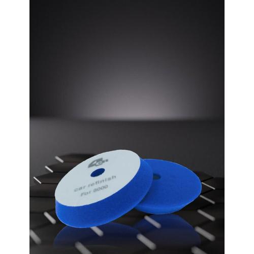 4CR 8711 Polierschwamm Blau 150mm x 25mm,Velcro 125 mm Poliertücher, -Watte, -Schwämme 8711.0125