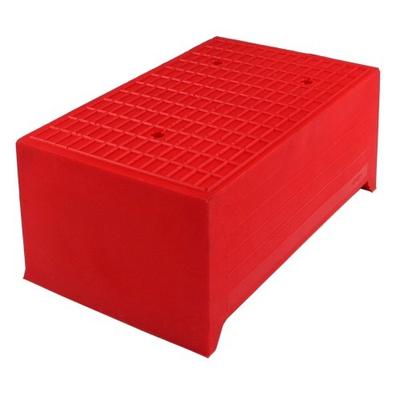 BUSCHiNG GmbH Tankstellen- und Werkstattgeräte Redline Gummiblock für Hebebühnen, 87/100mm Gummiauflage (Rangier-Wagenheber) 100875 Image
