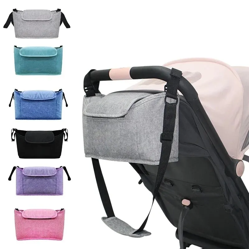 Kinderwagen Tasche Baby Windel Mummy Tasche Große Kapazität Kinderwagen Organizer Tasse Halter Fütterung Flasche Kinderwagen Zubehör Hängen Tasche