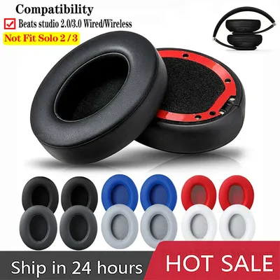 Earpads For Beat Studio 3 3.0 Ear Pads Studio3 Headphone Replacement Pads Studio2 Ear Cushions