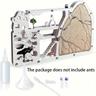 TEMU Large Sand Ant Farm Castle: Ant Habitat, Ant Box, Educational, Educational Supplies, Plastic Material