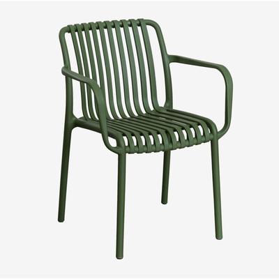 2er-Pack Wendell-Esszimmerstühle aus Polypropylen mit Armlehnen Pesto - Sklum Image