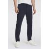 Chinohose BOSS ORANGE "tapered", Herren, Gr. 34, Länge 30, blau (404_schwarz_blau), Web, Obermaterial: 97% Baumwolle, 3% Elasthan, unifarben, casual, gerade, unten schmal lang, Hosen, mit BOSS Logo hinten
