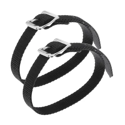 Thickened English Spurs Straps with Alloy Buckle Adjustable Western British Boot Straps for Horse