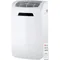 14000 BTU 115V dual hose heat pump portable air conditioner and heater, including remote control