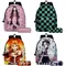 Demon Slayer Nezuko Anime Sacs à dos pour filles, sacs d'école, Kimetsu No Yaiba, sacs à dos pour