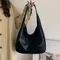 Femmes Hobo Sac Simple PU En Cuir Solide Sac À Bandoulière 2023 Mode Grande Capacité Sac À Main Pour