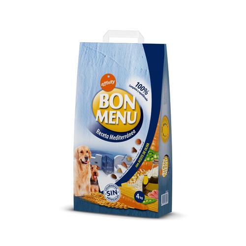 4kg Bon Menu Adult Mediterranes Rezept Hundefutter trocken