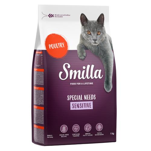 Smilla Adult getreidefreie Rezeptur Sensitive Geflügel - 10 kg