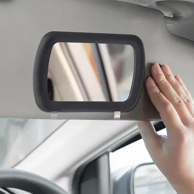 Universal Automobile Make Up Mirror Car Sun Visor Cosmetic Mirror Portable Auto Interior Make Up Mirror Car Interior Accessories