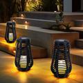 Lampes solaires pour l'extérieur Lampe de table solaire LED Lampe suspendue Lanterne LED de jardin
