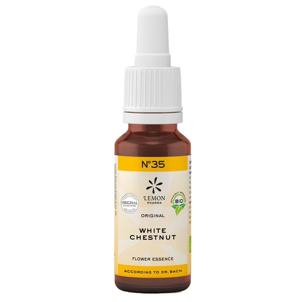 Bachblüten No.35 White Chestnut Bio 20 ml Image
