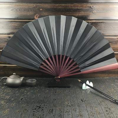 TEMU 1pc Vintage Cloth Folding Fan Chinese Style Bamboo Dance Hand Diy Blank Fan Costumes Prop