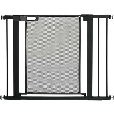 Pawhut - Hunde Türschutzgitter, Treppengitter, Hundegitter ohne Bohren, 75-103 cm Breite