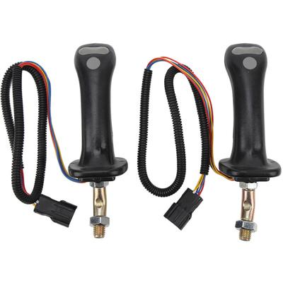 Bagger-Joystick-Griffe, 2-teiliges Joystick-Kit, Gutes Handgefühl, 3 Tasten für Doosan dh DX150 215 Image