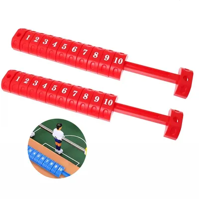 2 Pieces Universal Foosball Counter Scoring Units Table Soccer Scoreboard Score Keepers Standard