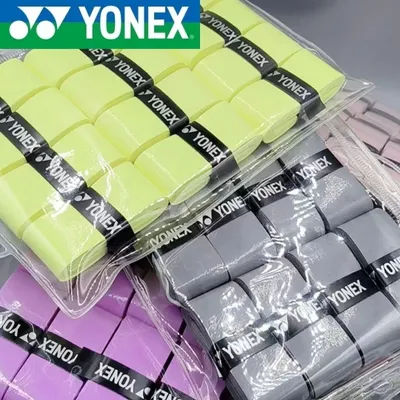 24PC/YONEX Badminton Tennis Racket With Flat Hand Glue Anti Slip Professional Racket Hand Glue Grip