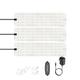 led coltiva la luce del pannello ultrasottile spettro completo dimmerabile timer luci per piante sotto l'armadio lampada da coltivazione per piante da interno rack