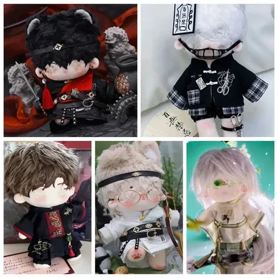 Multicolor Doll Clothes Gift 20CM Toy Doll Chinese Dress Set Playing House Photo Props Mini Hanfu