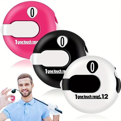 TEMU 3pcs Portable Golf Score Counter - Keep Track Of Your Score With Ease - Compact And Lightweight Golf Accessory