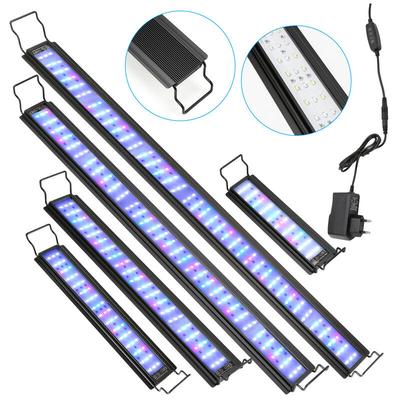 Swanew - 10W led Aquarium mit timer Salzwasserfische Dekoration RGB,30-45cm