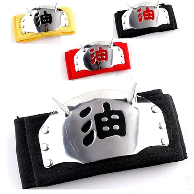 Anime Headbands Jiraiya Gama Maru Cosplay Accessories Decoration Headwear Props Head Belt Figure Kids Toys Doll Gifts