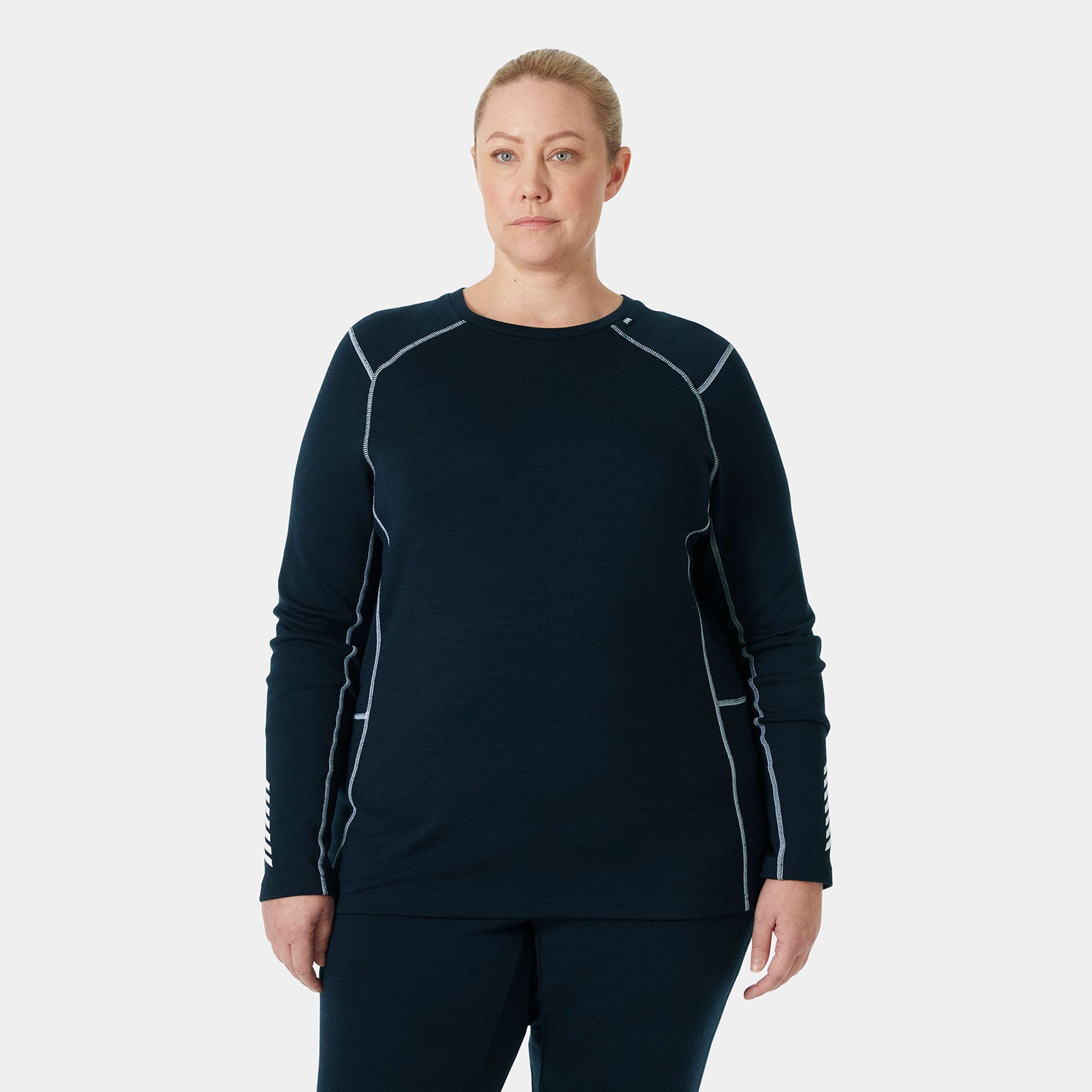 Helly Hansen Damen Lifa® Merino Midweight Plus Shirt Mit Rundhalsausschnitt 1X Image
