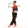 Children's Latin Dance Costume New Spring/summer Children's Performance Girls' And Children's Competition Tassel Set Dance Skirt