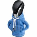 felpa con cappuccio per cambio marcia, felpa con cappuccio universale per pomello del cambio per auto, mini felpa con cappuccio per cambio auto, interni automobilistici, gadget carini